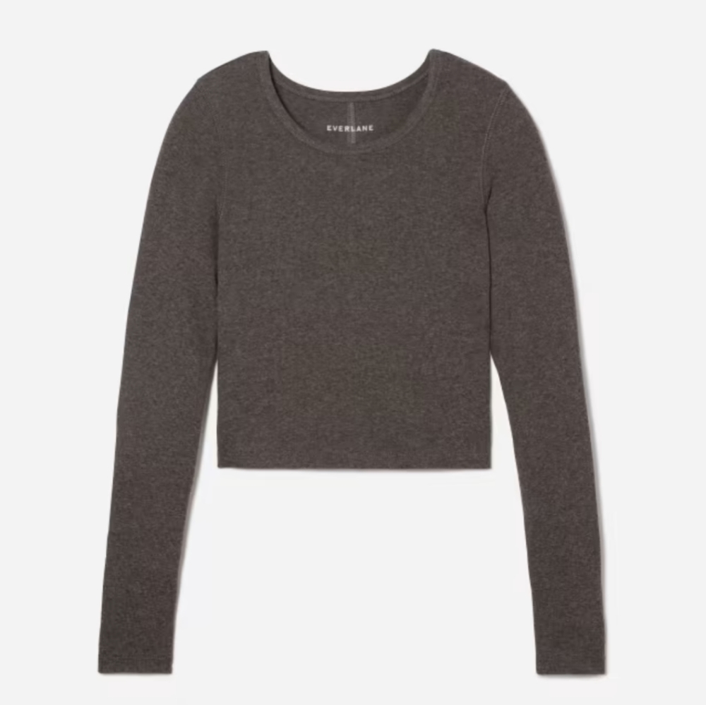 Everlane Pima Microrib Tops Small